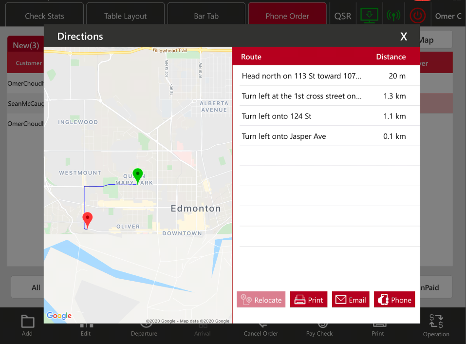 Online Ordering and Delivery System